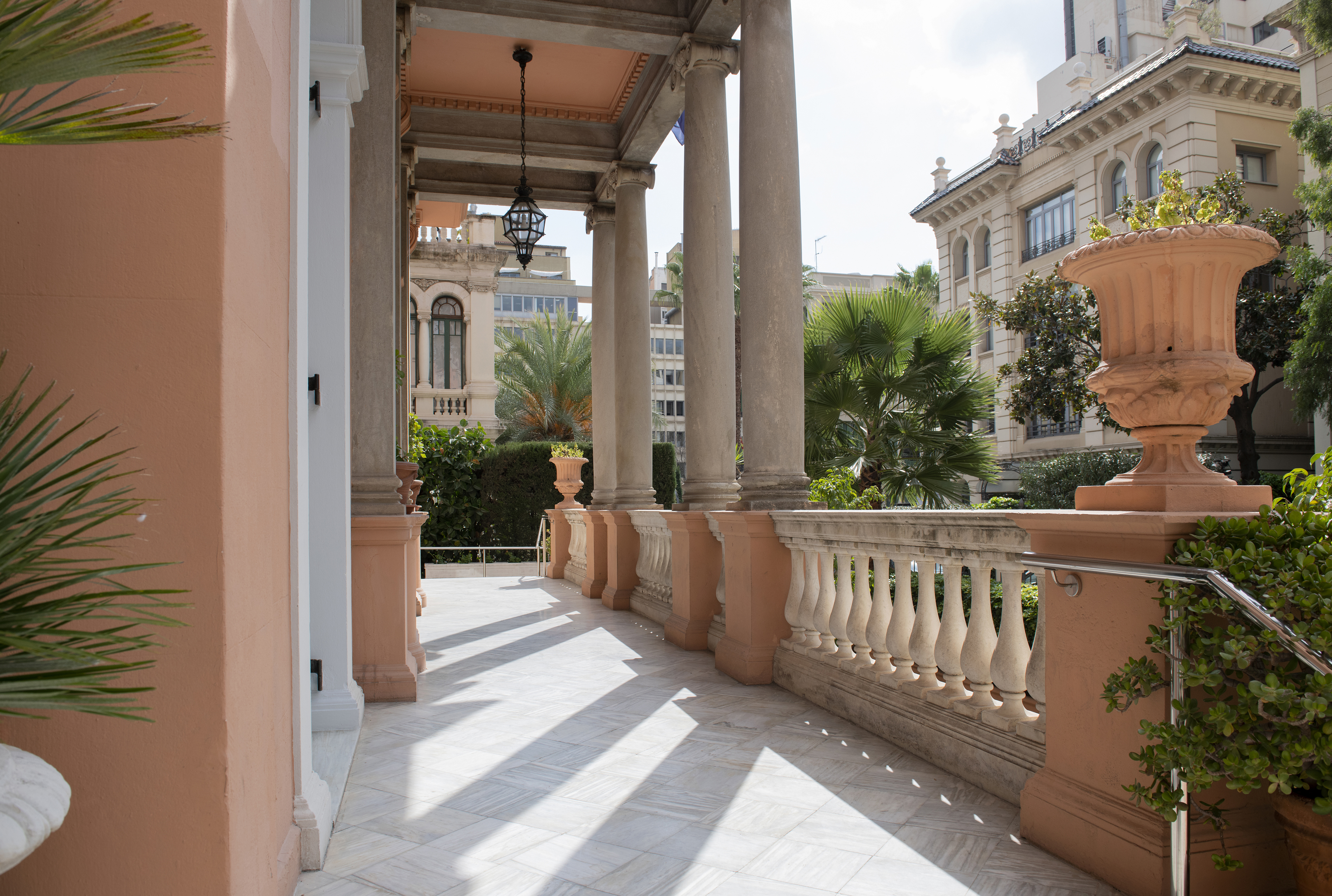 LA TERRAZZA DELLA CASA DEGLI ITALIANI A BARCELONA